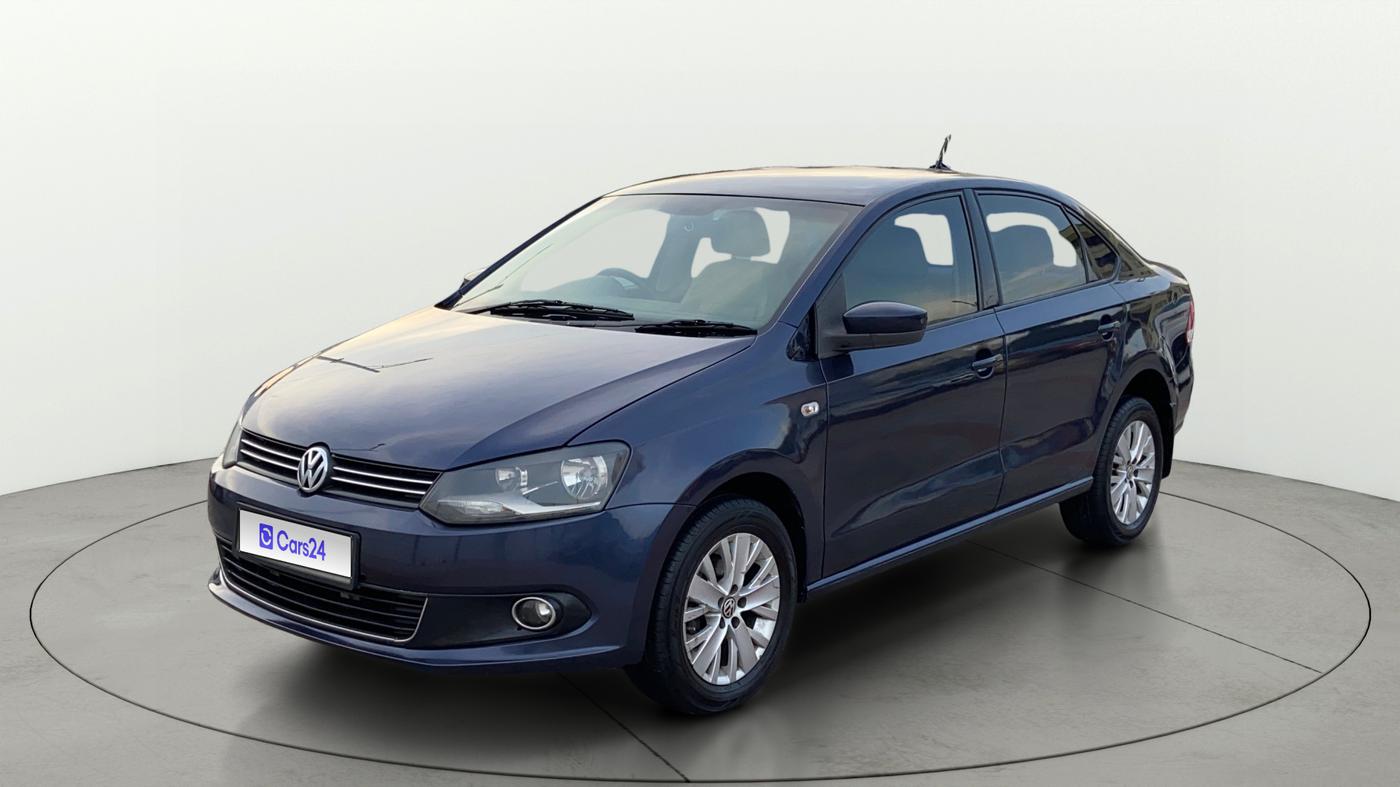 2015 Volkswagen Vento HIGHLINE DIESEL 1.5, Diesel, Manual, 1,15,467 km, Left Front Diagonal