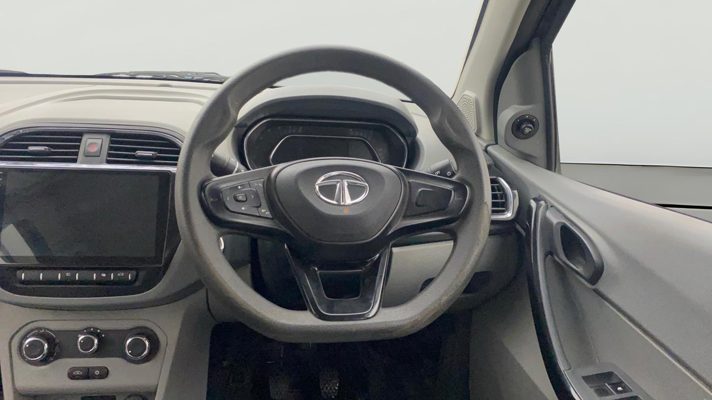 2021 Tata TIGOR XZ PETROL, Petrol, Manual, 51,673 km, Steering Wheel Close Up