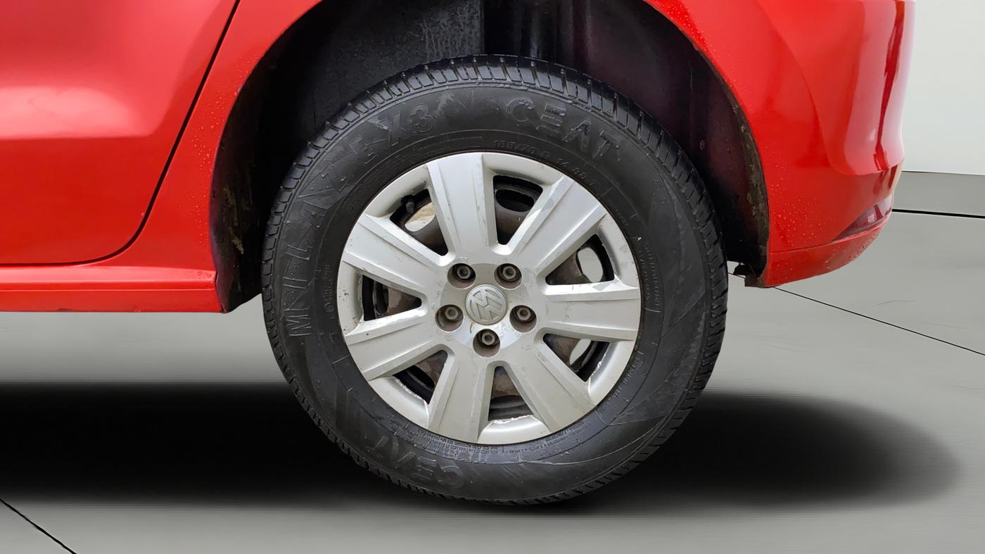 2015 Volkswagen Polo TRENDLINE 1.2L PETROL, Petrol, Manual, 97,950 km, Left Rear Wheel