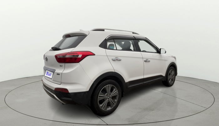 2018 Hyundai Creta SX PLUS AT 1.6 PETROL, Petrol, Automatic, 1,09,264 km, Right Back Diagonal