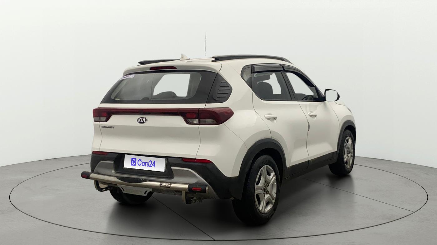 2020 KIA SONET HTK PLUS 1.2, Petrol, Manual, 1,22,315 km, Right Back Diagonal