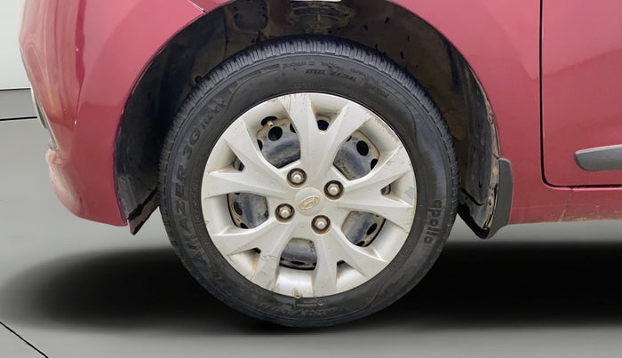 2015 Hyundai Grand i10 SPORTZ 1.2 KAPPA VTVT, Petrol, Manual, 23,888 km, Left Front Wheel