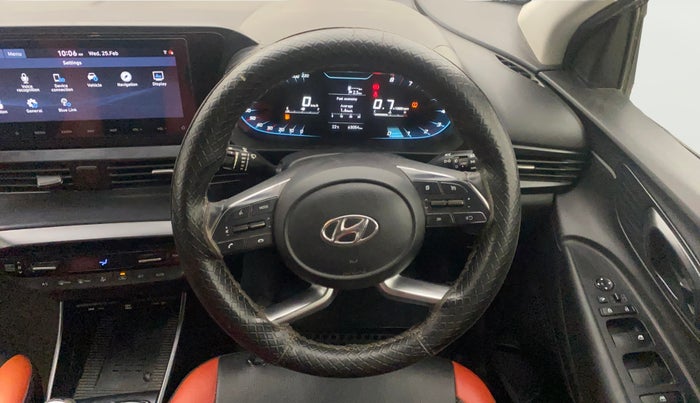 2021 Hyundai NEW I20 ASTA (O) 1.2 MT, Petrol, Manual, 63,001 km, Steering Wheel Close Up