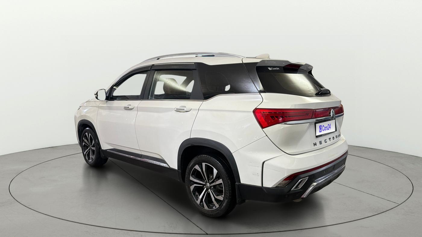 2023 MG HECTOR PLUS SHARP PRO 1.5 PETROL TURBO CVT 6 STR, Petrol, Automatic, 43,197 km, Left Back Diagonal