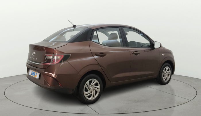 2022 Hyundai AURA S 1.2 CNG, CNG, Manual, 27,951 km, Right Back Diagonal