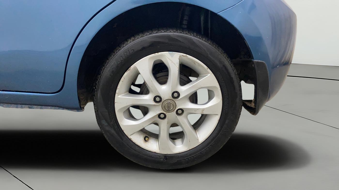 2014 Nissan Micra XV CVT, Petrol, Automatic, 74,610 km, Left Rear Wheel