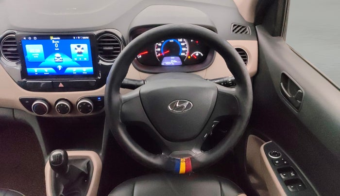 2016 Hyundai Grand i10 MAGNA 1.2 KAPPA VTVT, Petrol, Manual, 45,536 km, Steering Wheel Close Up