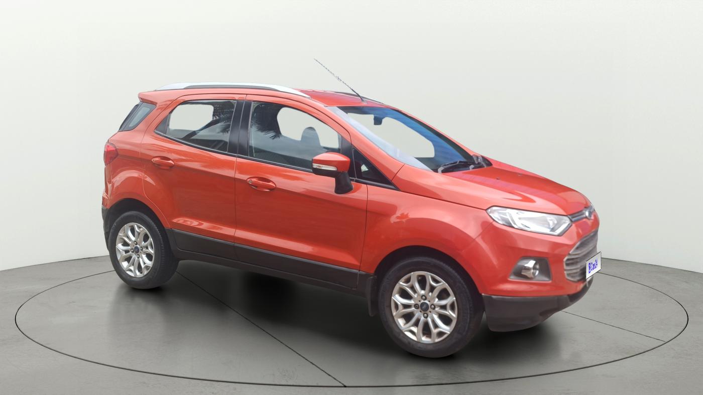 2015 Ford Ecosport TITANIUM 1.5L PETROL AT, Petrol, Automatic, 91,217 km, Right Front Diagonal