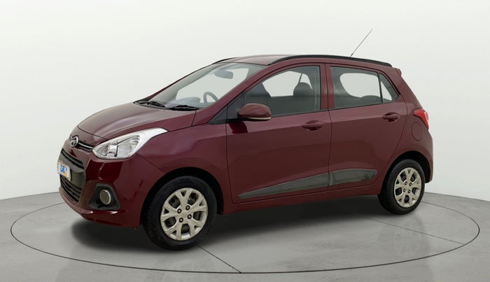 2015 Hyundai Grand i10 SPORTZ 1.2 KAPPA VTVT, Petrol, Manual, 43,156 km, Left Front Diagonal