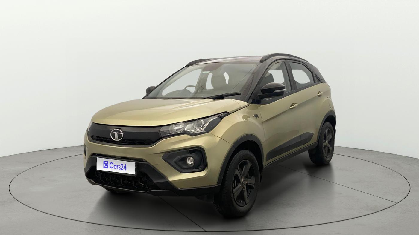 2022 Tata NEXON XZ PLUS PETROL KAZIRANGA, Petrol, Manual, 25,080 km, Left Front Diagonal