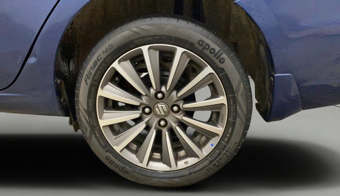 2019 Maruti Ciaz ALPHA  AT 1.5 SHVS PETROL, Petrol, Automatic, 90,128 km, Left Rear Wheel