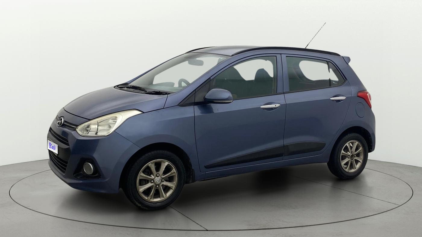2016 Hyundai Grand i10 ASTA AT 1.2 KAPPA VTVT, Petrol, Automatic, 63,841 km, Left Front Diagonal