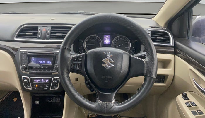 2018 Maruti Ciaz ZETA 1.4  MT PETROL, Petrol, Manual, 33,469 km, Steering Wheel Close Up