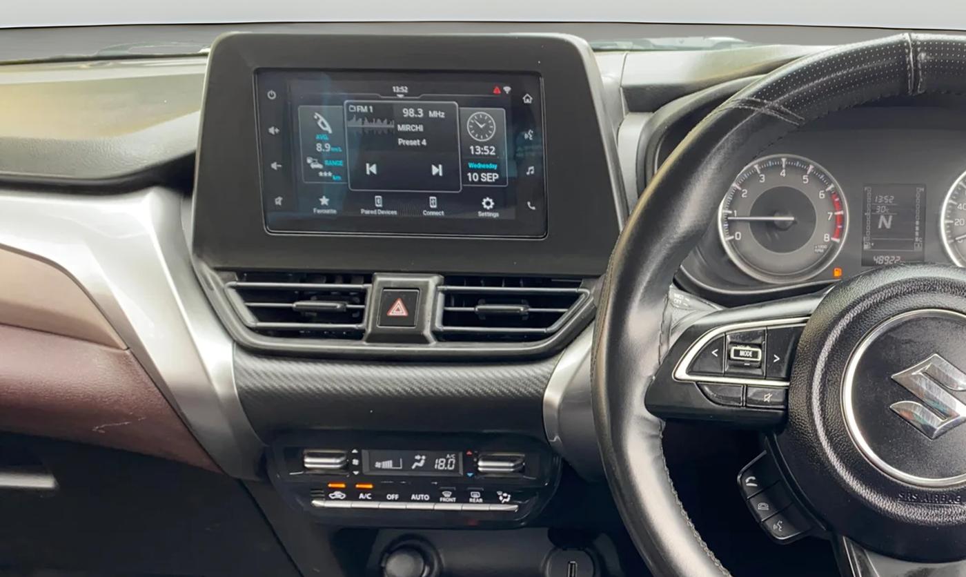 2023 Maruti FRONX DELTA PLUS 1.2L AGS, Petrol, Automatic, 48,912 km, Air Conditioner