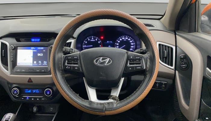 2019 Hyundai Creta SX (O) EXECUTIVE 1.6 PETROL, Petrol, Manual, 56,659 km, Steering Wheel Close Up