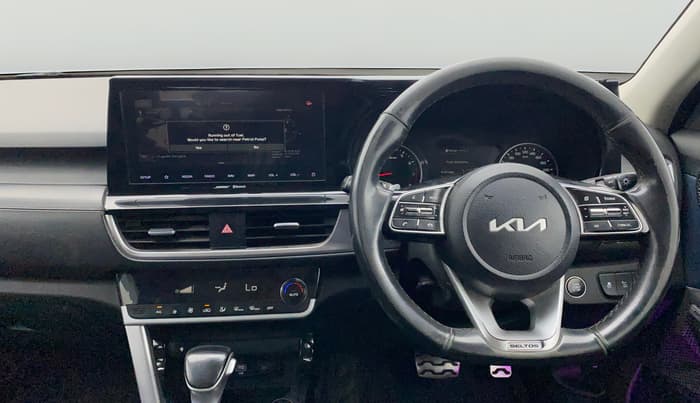 2022 KIA SELTOS X LINE 1.4 DCT, Petrol, Automatic, 33,276 km, Steering Wheel Close Up