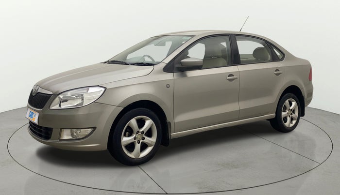 2012 Skoda Rapid ELEGANCE 1.6 TDI CR MT, Diesel, Manual, 72,503 km, Left Front Diagonal