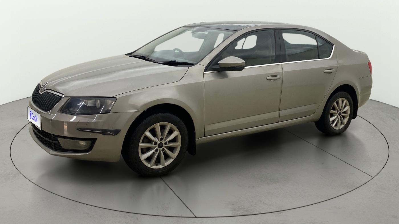 2014 Skoda Octavia ELEGANCE 2.0 TDI AT, Diesel, Automatic, 77,176 km, Left Front Diagonal