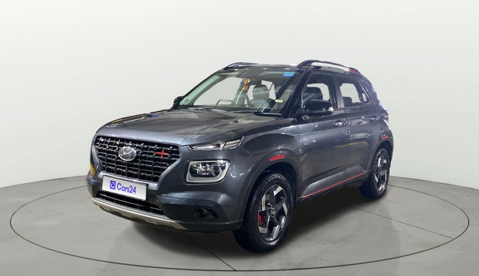 2021 Hyundai VENUE SX PLUS 1.0 TURBO DCT DUAL TONE, Petrol, Automatic, 38,462 km, Left Front Diagonal