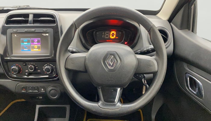 2019 Renault Kwid RXT 1.0, Petrol, Manual, 76,282 km, Steering Wheel Close Up