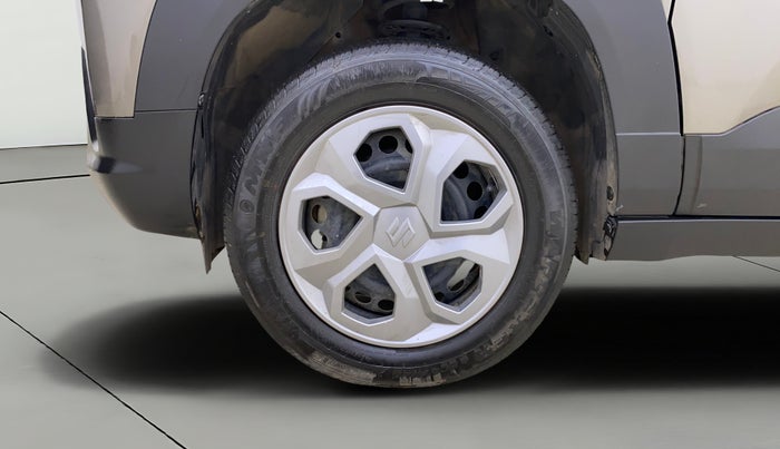 2022 Maruti BREZZA VXI SMART HYBRID, Petrol, Manual, 24,059 km, Left Front Wheel