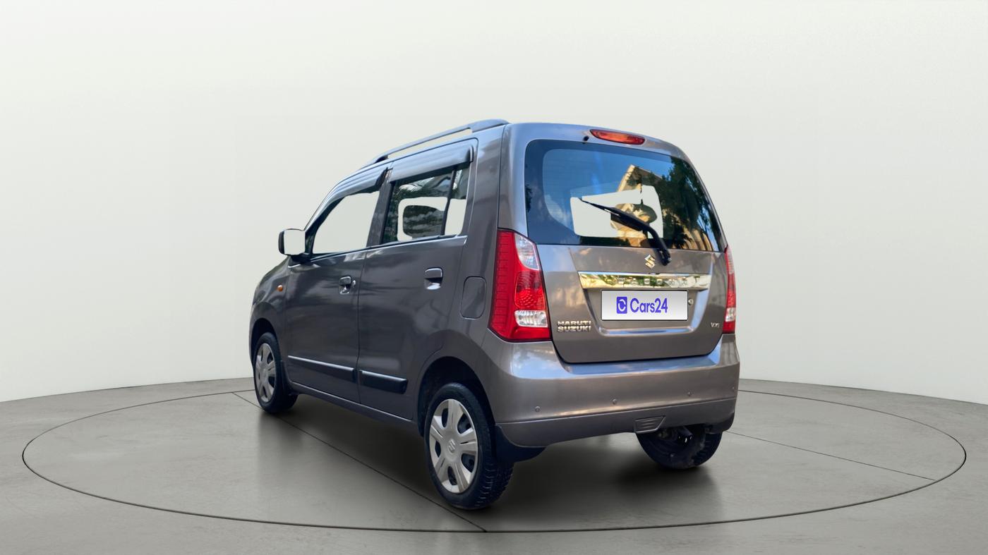 2017 Maruti Wagon R 1.0 VXI, Petrol, Manual, 22,794 km, Left Back Diagonal