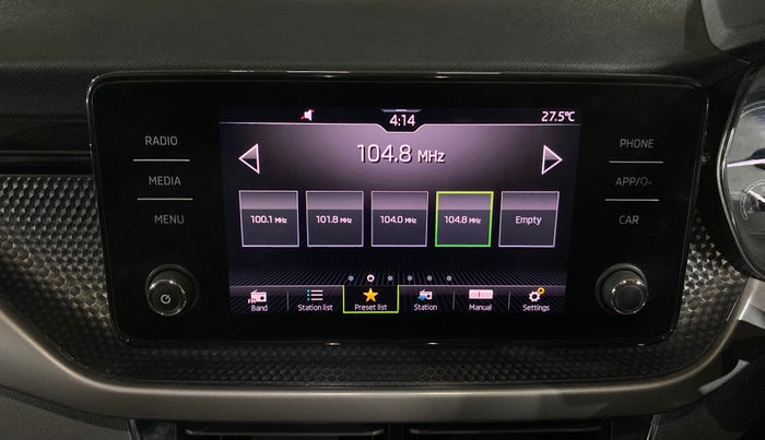 2023 Skoda KUSHAQ AMBITION 1.0L TSI AT, Petrol, Automatic, 17,895 km, Air Conditioner