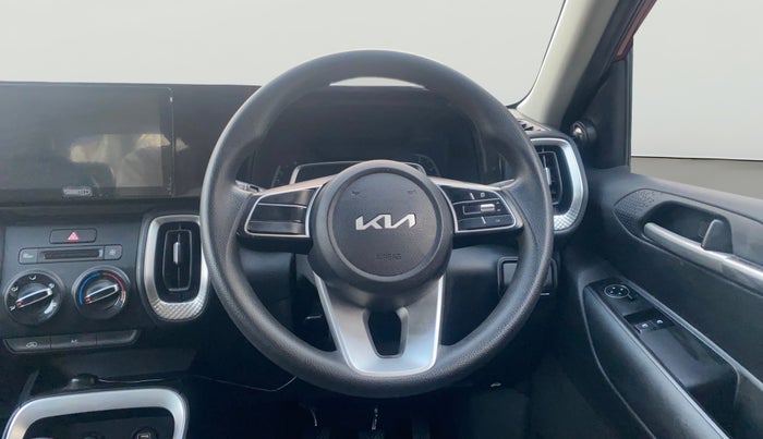 2023 KIA SONET HTE 1.2, Petrol, Manual, 20,690 km, Steering Wheel Close Up