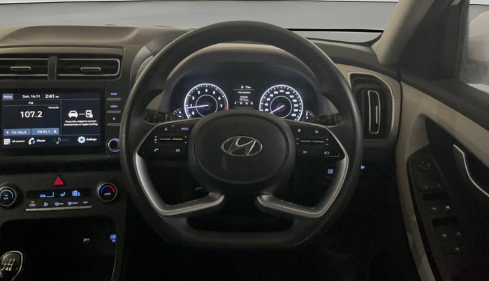 2021 Hyundai Creta S 1.5 PETROL, Petrol, Manual, 57,481 km, Steering Wheel Close Up