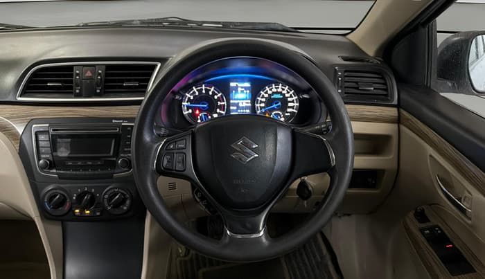 2019 Maruti Ciaz SIGMA 1.5 SHVS MT  PETROL, Petrol, Manual, 97,332 km, Steering Wheel Close Up