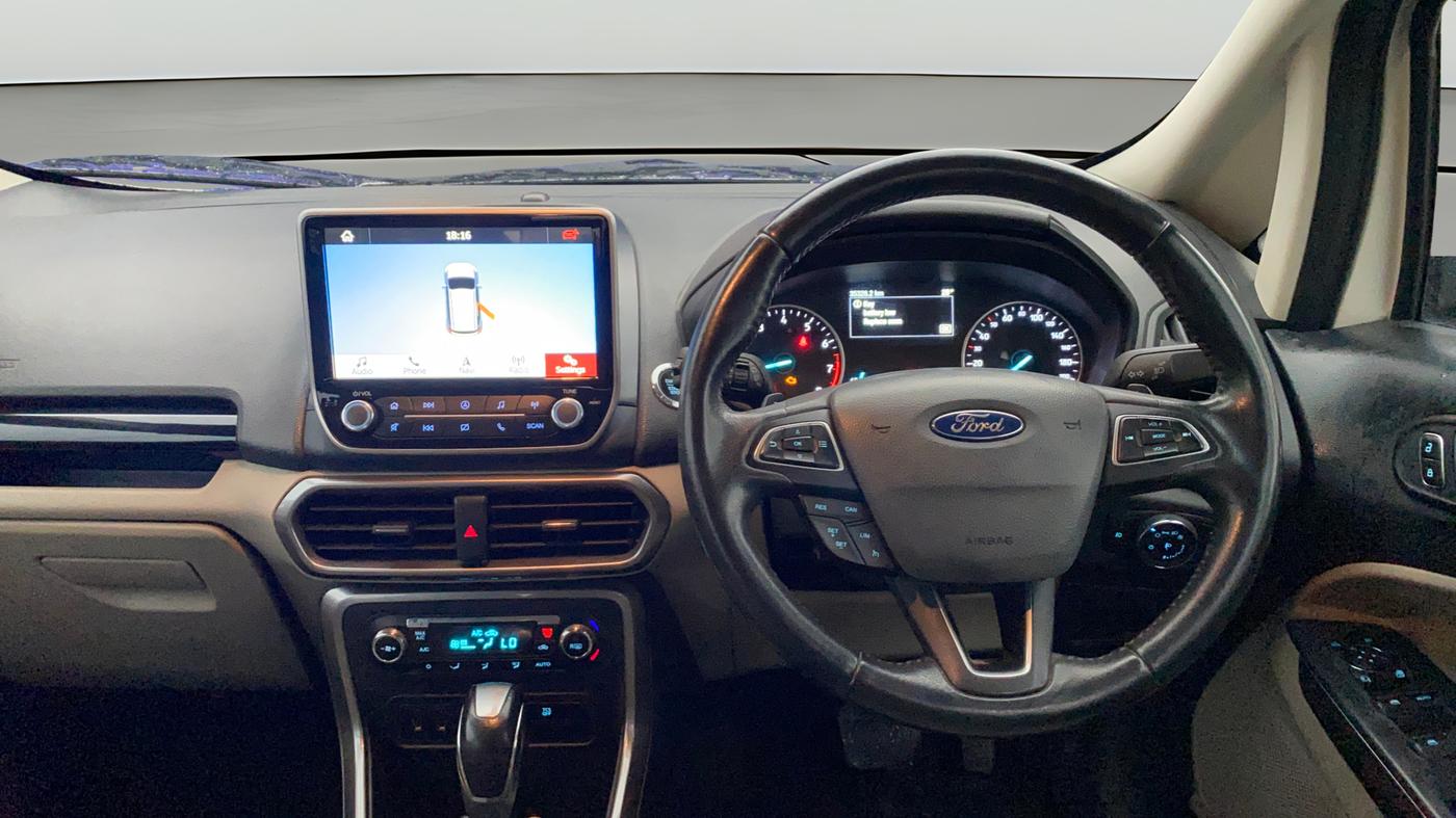 2019 Ford Ecosport TITANIUM + 1.5L PETROL AT, Petrol, Automatic, 35,325 km, Steering Wheel Close Up