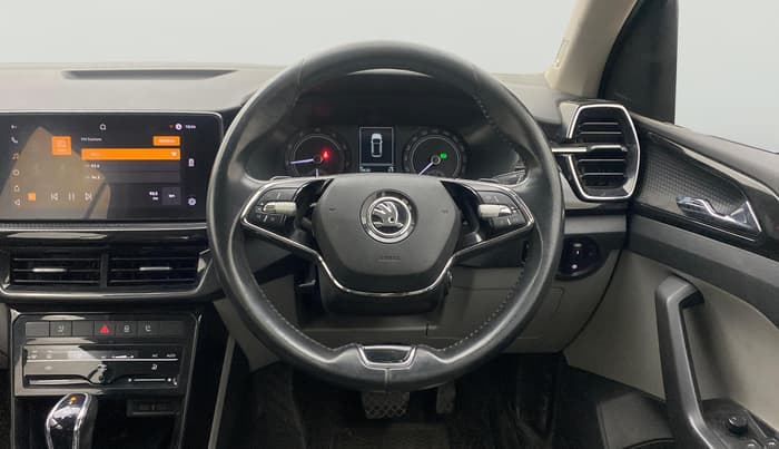2021 Skoda KUSHAQ STYLE 1.0L TSI AT (6 AIRBAGS), Petrol, Automatic, 59,630 km, Steering Wheel Close Up