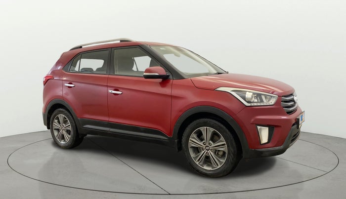 2017 Hyundai Creta SX PLUS AT 1.6 PETROL, Petrol, Automatic, 90,417 km, Right Front Diagonal