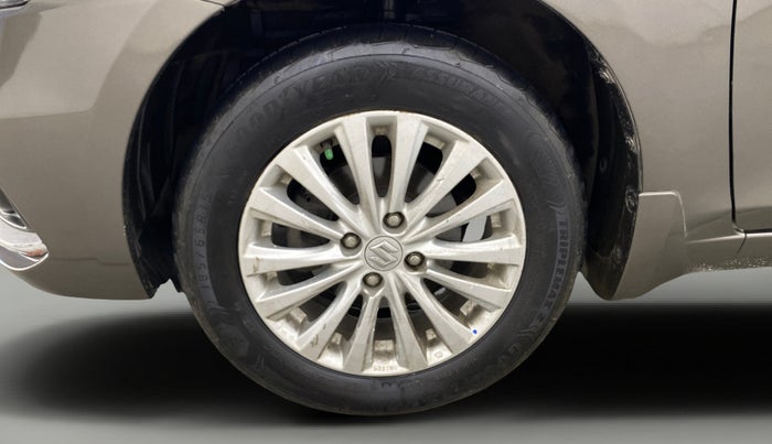 2018 Maruti Ciaz ZETA AT 1.5  SHVS PETROL, Petrol, Automatic, 71,295 km, Left Front Wheel