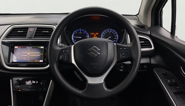 2017 Maruti S Cross ZETA 1.3, Diesel, Manual, 80,301 km, Steering Wheel Close Up
