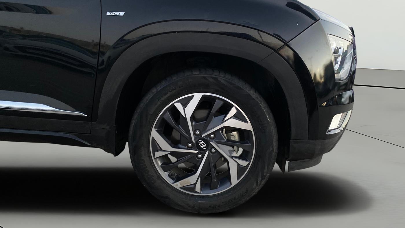 2022 Hyundai Creta SX (O) 1.4 TURBO DCT, Petrol, Automatic, 48,864 km, Right Front Wheel