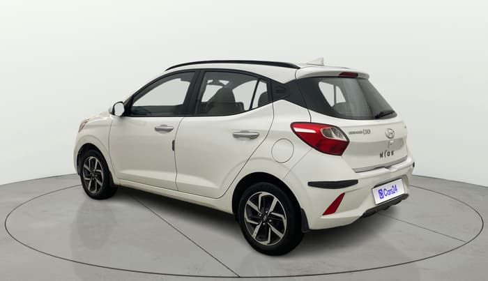 2022 Hyundai GRAND I10 NIOS ASTA AMT 1.2 KAPPA VTVT, Petrol, Automatic, 20,595 km, Left Back Diagonal