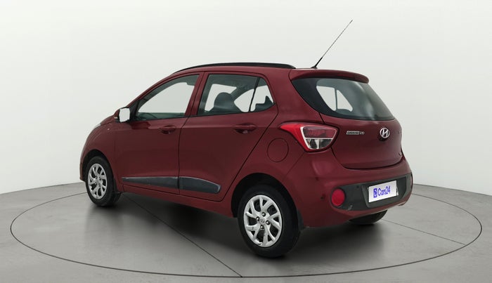 2017 Hyundai Grand i10 SPORTZ (O) 1.2 KAPPA VTVT, Petrol, Manual, 38,539 km, Left Back Diagonal
