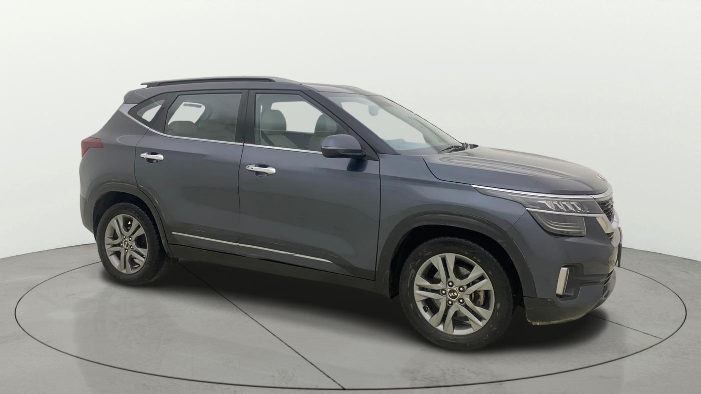 2020 KIA SELTOS HTX 1.5 PETROL, Petrol, Manual, 71,560 km, Right Front Diagonal
