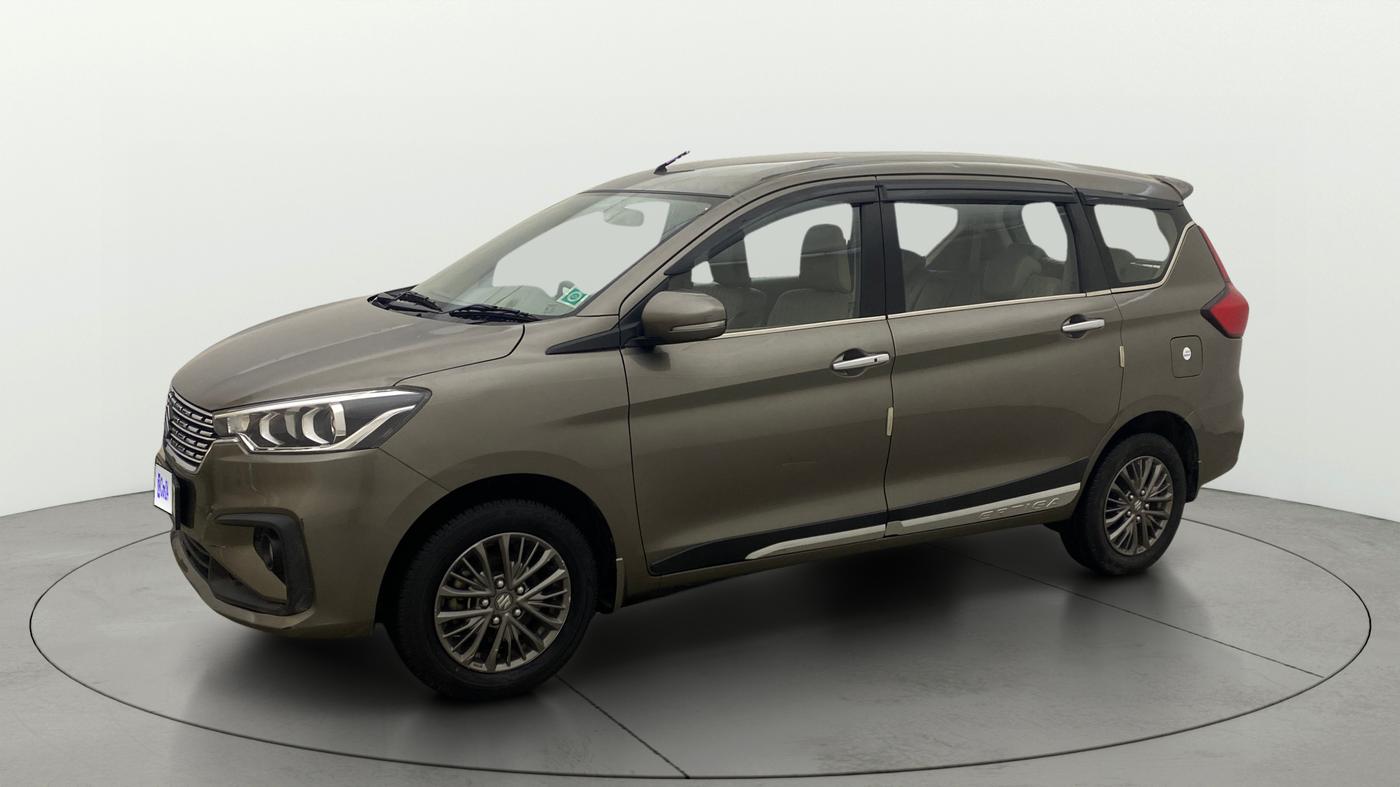 2020 Maruti Ertiga ZXI+ SHVS, Petrol, Manual, 17,642 km, Left Front Diagonal