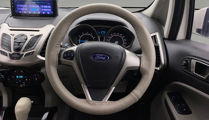 2016 Ford Ecosport TITANIUM 1.5L PETROL AT, Petrol, Automatic, 78,540 km, Steering Wheel Close Up