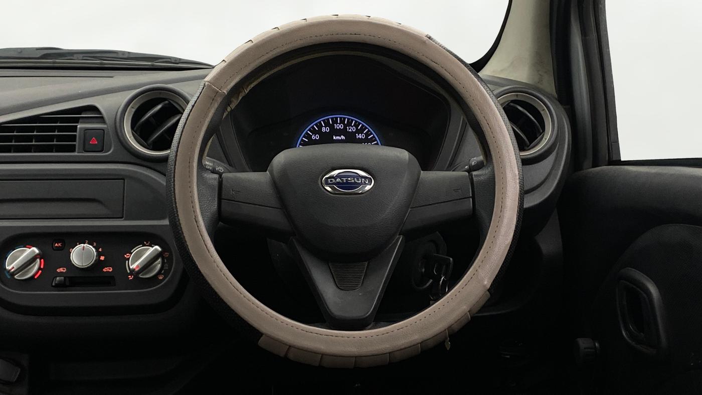 2019 Datsun Redi Go A, Petrol, Manual, 26,401 km, Steering Wheel Close Up