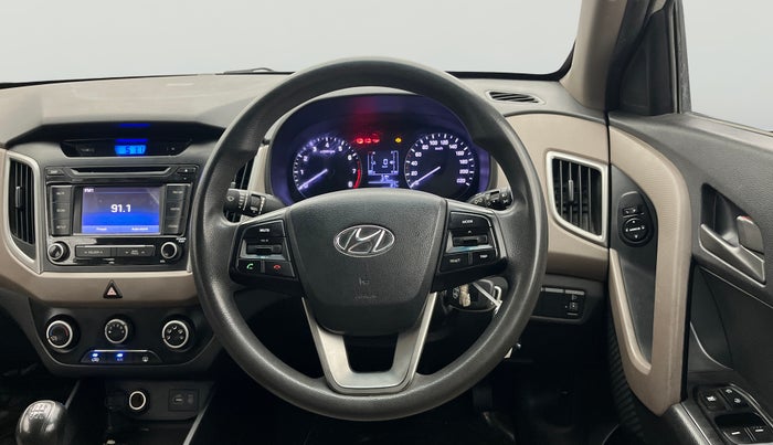 2016 Hyundai Creta S 1.6 PETROL, Petrol, Manual, 98,540 km, Steering Wheel Close Up