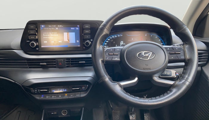 2023 Hyundai NEW I20 SPORTZ 1.2 MT, Petrol, Manual, 27,650 km, Steering Wheel Close Up