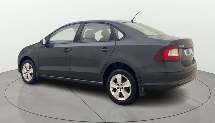 2018 Skoda Rapid AMBITION 1.5 TDI AT, Diesel, Automatic, 1,31,856 km, Left Back Diagonal