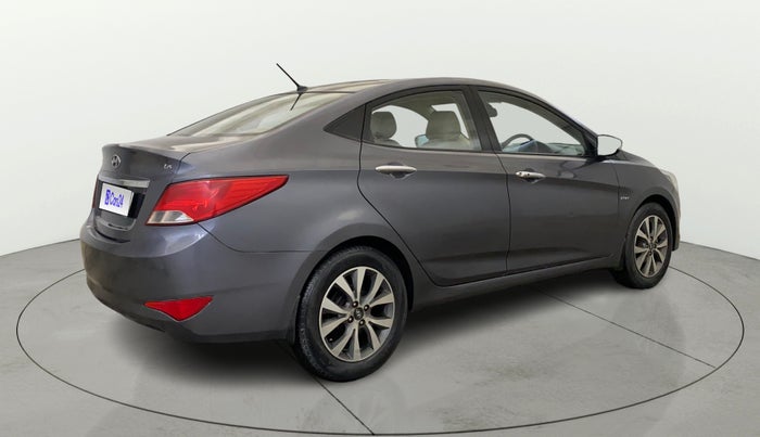 2015 Hyundai Verna FLUIDIC 4S 1.6 VTVT S(O), Petrol, Manual, 51,666 km, Right Back Diagonal