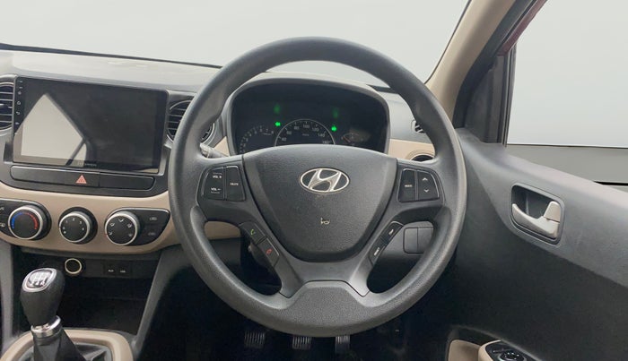 2015 Hyundai Grand i10 SPORTZ 1.2 KAPPA VTVT, Petrol, Manual, 62,951 km, Steering Wheel Close Up