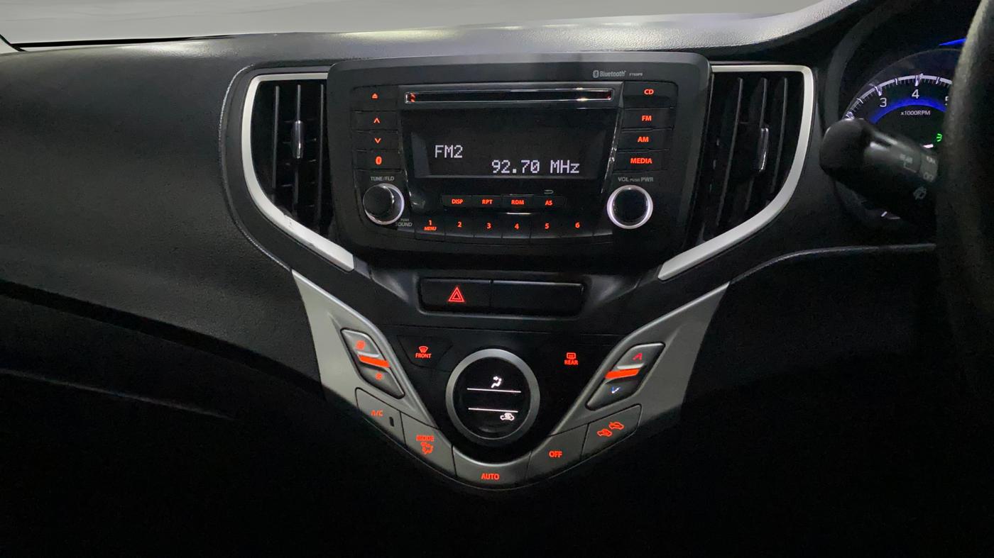 2017 Maruti Baleno DELTA PETROL 1.2, Petrol, Manual, 57,452 km, Air Conditioner