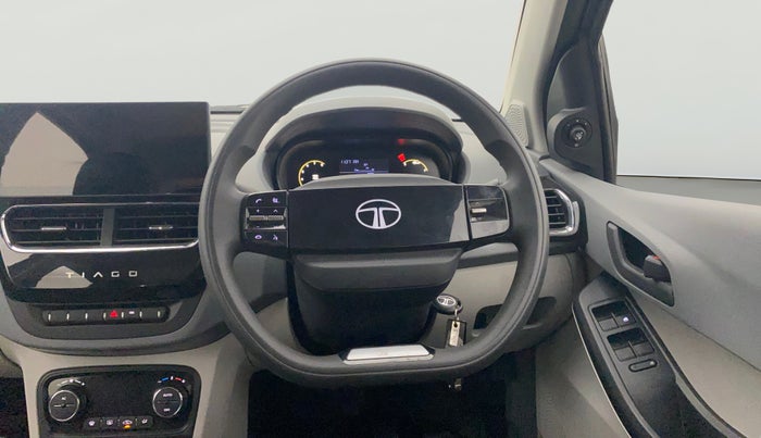 2025 Tata Tiago XZ iCNG, CNG, Manual, 7,727 km, Steering Wheel Close Up
