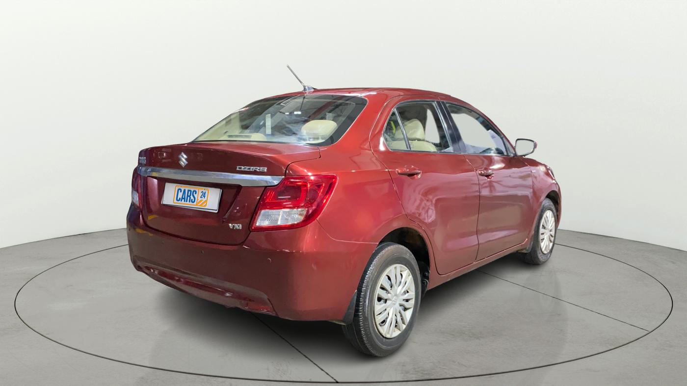 2018 Maruti Dzire VXI, Petrol, Manual, 51,420 km, Right Back Diagonal